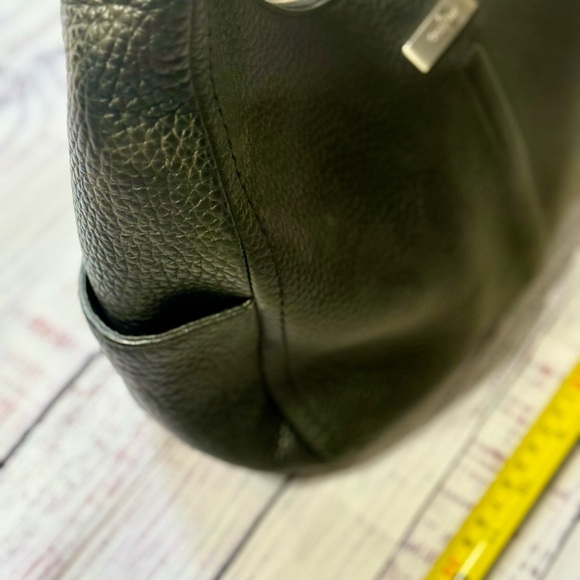Black Cole Haan Leather Hobo Bag/Purse - Picture 3 of 8